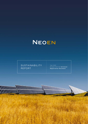 Thumbnail Neoen Sustainability Report 2022