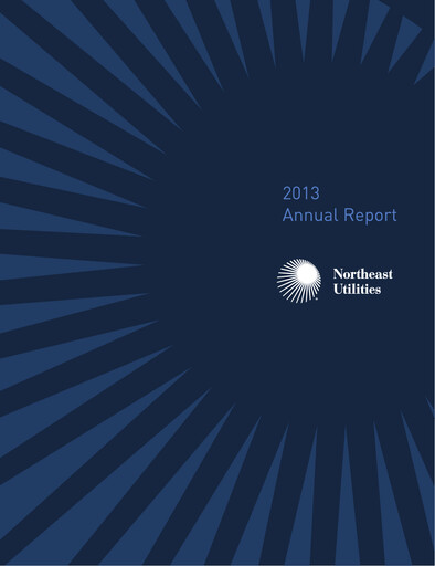 Thumbnail Eversource Energy Annual Report 2013