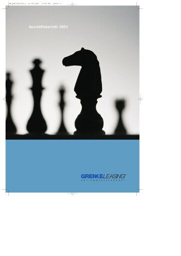 Thumbnail Grenke Annual Report 2001