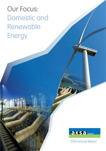 Thumbnail Aksa Energy Annual Report 2014