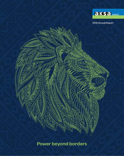 Thumbnail Aksa Energy Annual Report 2016
