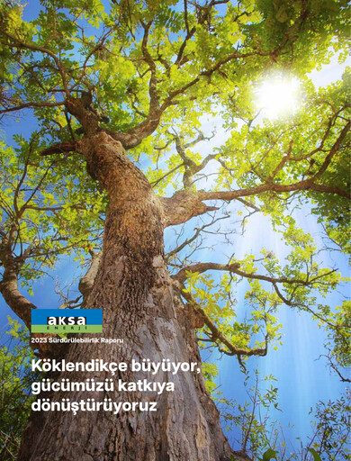 Vorschaubild Aksa Energy Nachhaltigkeitsbericht 2023