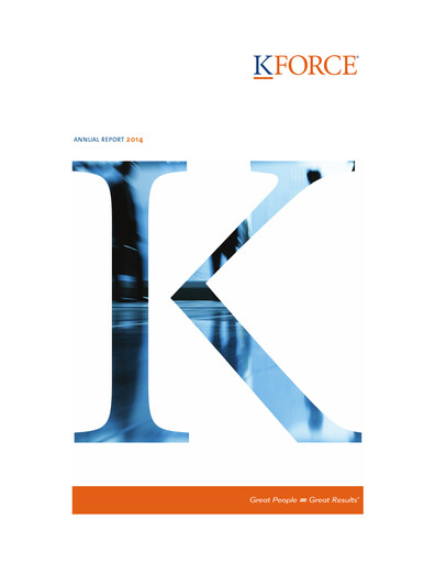 Thumbnail Kforce Annual Report 2014
