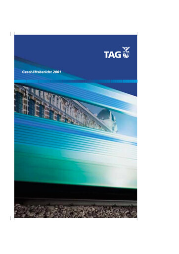 Thumbnail TAG Immobilien
 Annual Report 2001