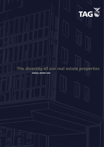 Thumbnail TAG Immobilien
 Annual Report 2003