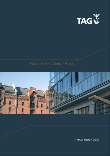 Thumbnail TAG Immobilien
 Annual Report 2005