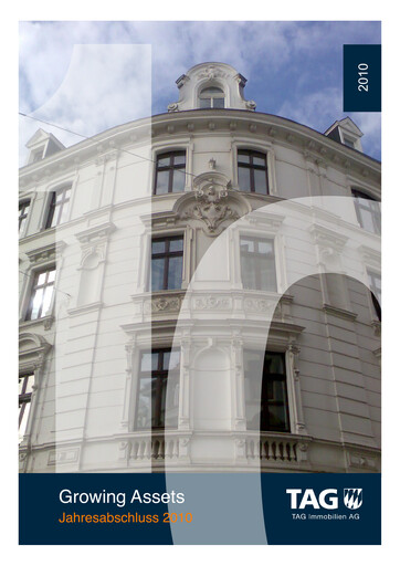 Thumbnail TAG Immobilien
 Financial Statement 2010