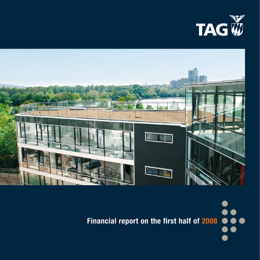 Thumbnail TAG Immobilien
 Half-year Report 2008-h1