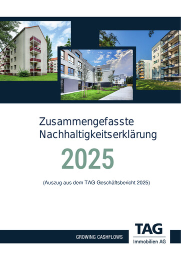 Thumbnail TAG Immobilien
 Sustainability Report 2025