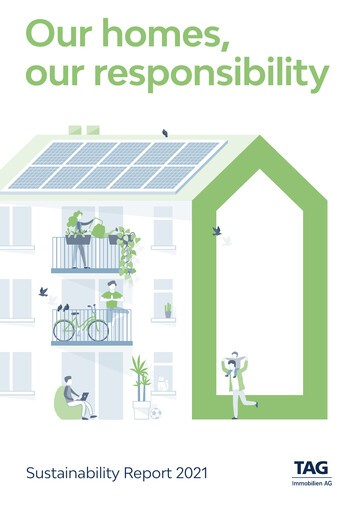 Thumbnail TAG Immobilien
 Sustainability Report 2021