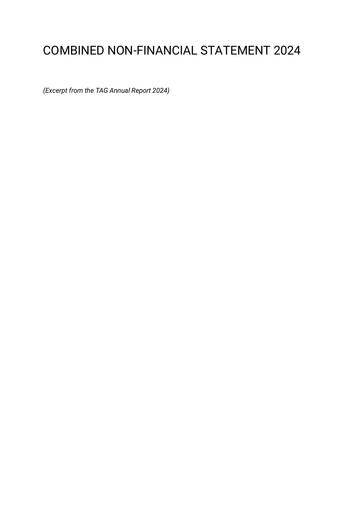 Thumbnail TAG Immobilien
 Sustainability Report 2024