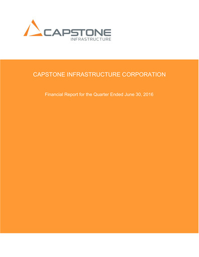 Thumbnail Capstone Infrastructure Quarterly Report 2016-q2