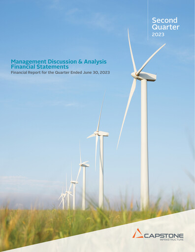 Thumbnail Capstone Infrastructure Quarterly Report 2023-q2
