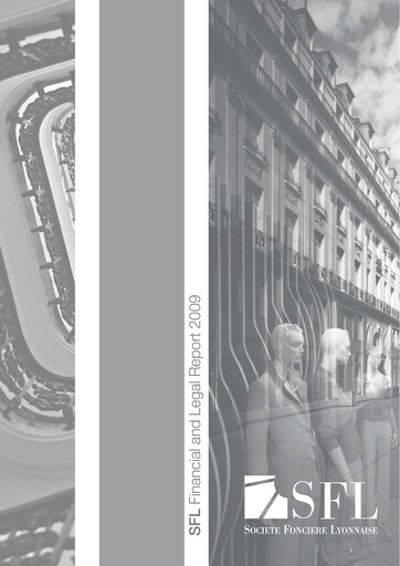 Vorschaubild Société Foncière Lyonnaise Finanzbericht 2009