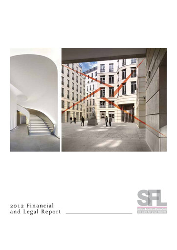 Vorschaubild Société Foncière Lyonnaise Finanzbericht 2012