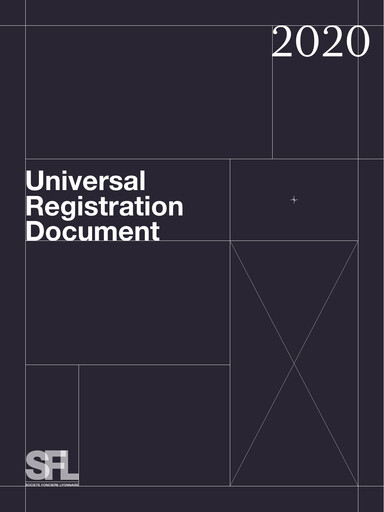 Thumbnail Société Foncière Lyonnaise Universal Registration Document 2020