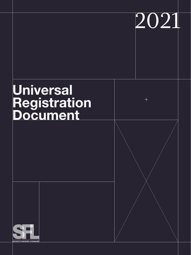 Thumbnail Société Foncière Lyonnaise Universal Registration Document 2021