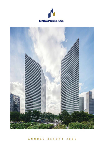 Thumbnail Singapore Land Annual Report 2021