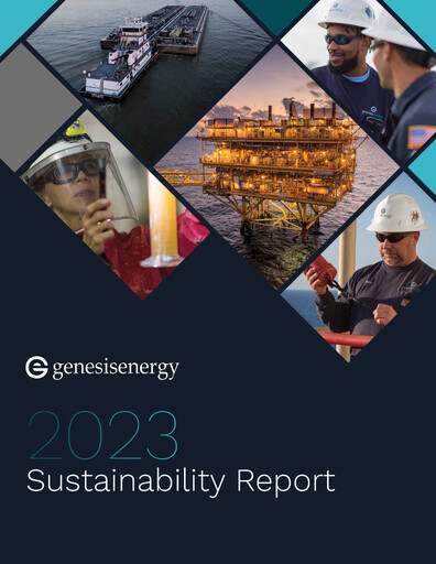 Thumbnail Genesis Energy Sustainability Report 2023