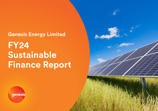 Thumbnail Genesis Energy Sustainability Report 2024