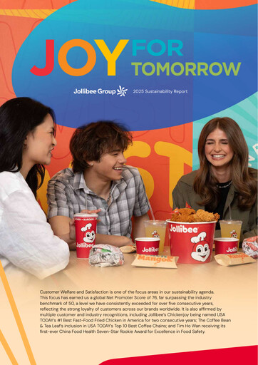 Vorschaubild Jollibee Nachhaltigkeitsbericht 2025