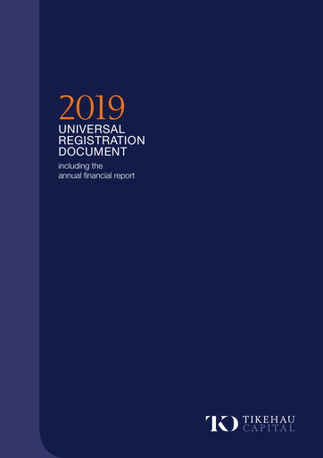 Vorschaubild Tikehau Capital
 Universelles Registrierungsdokument 2019