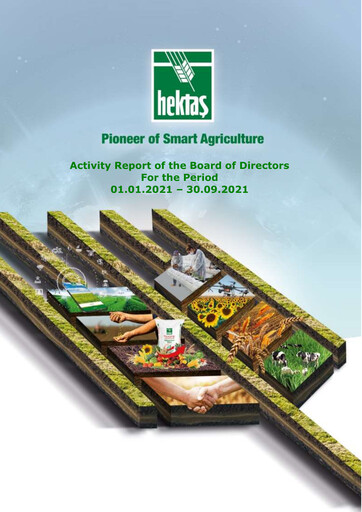 Miniature Hektaş
 Rapport trimestriel 2021-q3