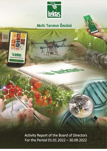 Miniature Hektaş
 Rapport trimestriel 2022-q3