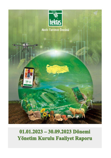 Thumbnail Hektaş
 Quarterly Report 2023-q3