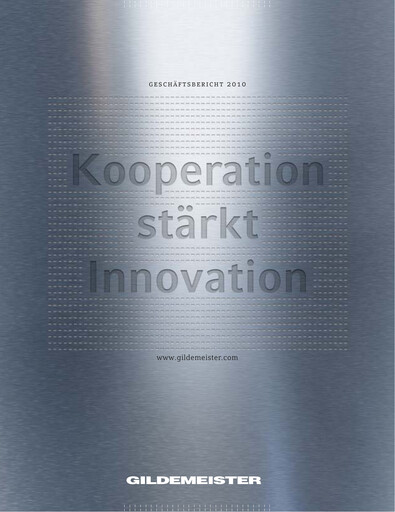 Thumbnail DMG Mori Aktiengesellschaft Annual Report 2010