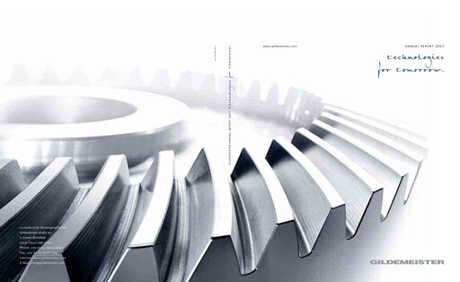 Thumbnail DMG Mori Aktiengesellschaft Annual Report 2007