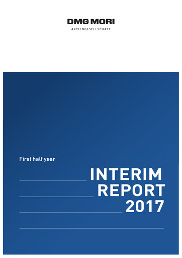 Thumbnail DMG Mori Aktiengesellschaft Financial Report 2017-h1