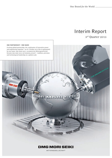 Thumbnail DMG Mori Aktiengesellschaft Quarterly Report 2013-q3