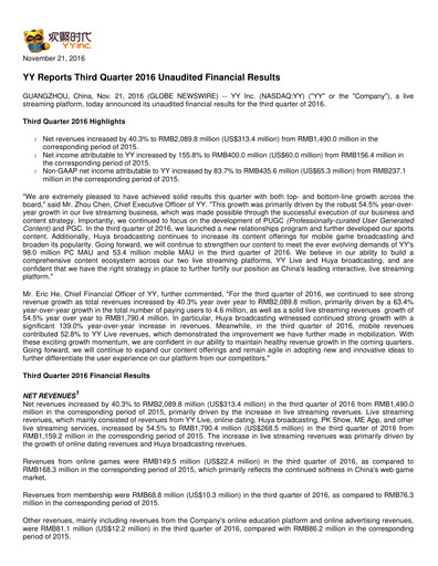 Thumbnail JOYY Quarterly Report 2016-q3