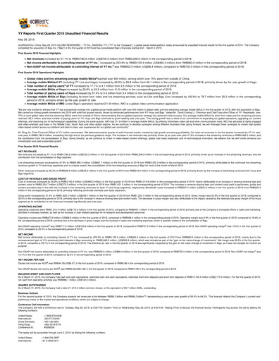 Thumbnail JOYY Quarterly Report 2019-q1