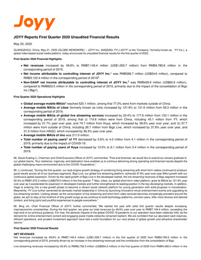 Thumbnail JOYY Quarterly Report 2020-q1