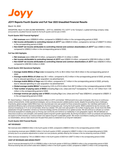Thumbnail JOYY Quarterly Report 2023-q4