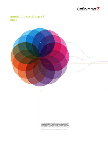 Thumbnail Cofinimmo Annual Report 2011