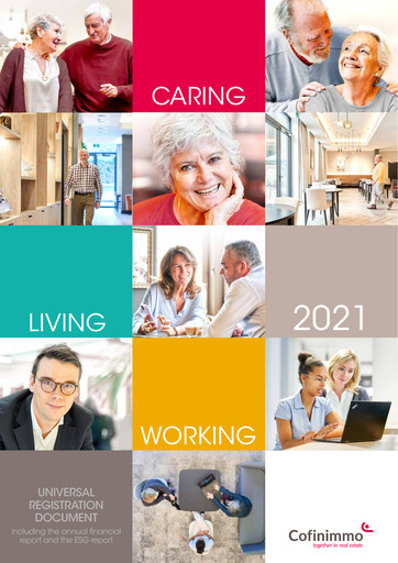 Thumbnail Cofinimmo Universal Registration Document 2021