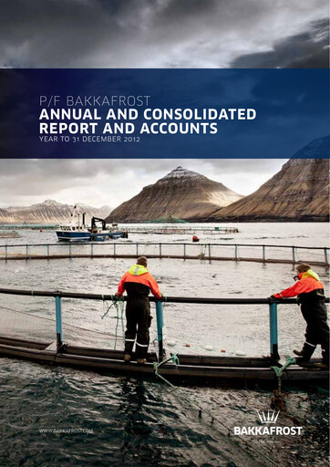 Thumbnail Bakkafrost
 Annual Report 2012