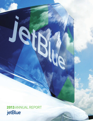 Thumbnail Jetblue Airways
 Annual Report 2013