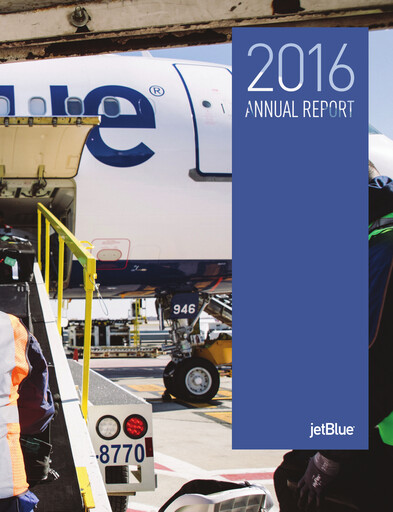 Thumbnail Jetblue Airways
 Annual Report 2016