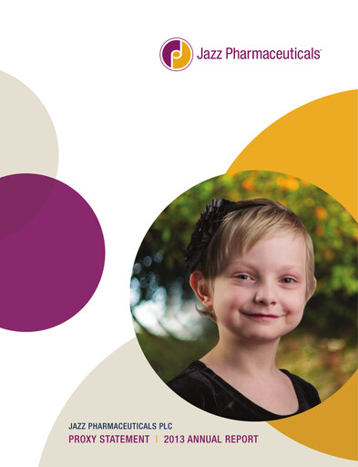 Thumbnail Jazz Pharmaceuticals Annual Report 2013