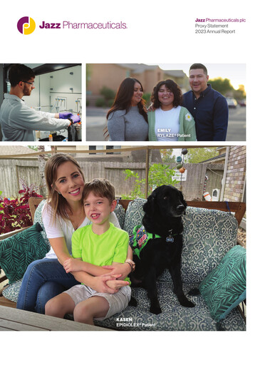 Thumbnail Jazz Pharmaceuticals Annual Report 2023