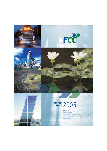 Thumbnail Fomento de Construcciones y Contratas
 Annual Report 2005