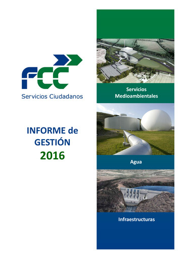 Thumbnail Fomento de Construcciones y Contratas
 Financial Report 2016