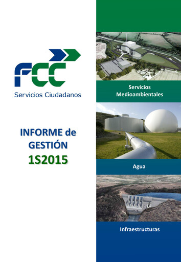 Miniature Fomento de Construcciones y Contratas
 Rapport semestriel 2015-h1