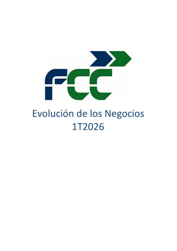 Vorschaubild Fomento de Construcciones y Contratas
 Quartalsbericht 2026-q1