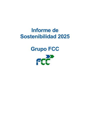 Thumbnail Fomento de Construcciones y Contratas
 Sustainability Report 2025