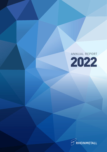 Vorschaubild Rheinmetall
 Jahresbericht 2022